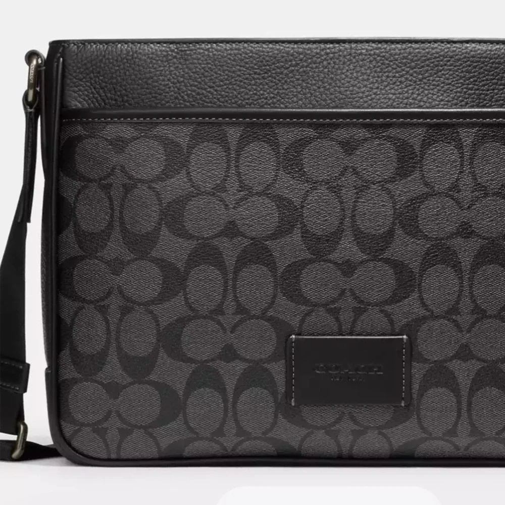NWT COACH District Crossbody Bag In Signature Canvas